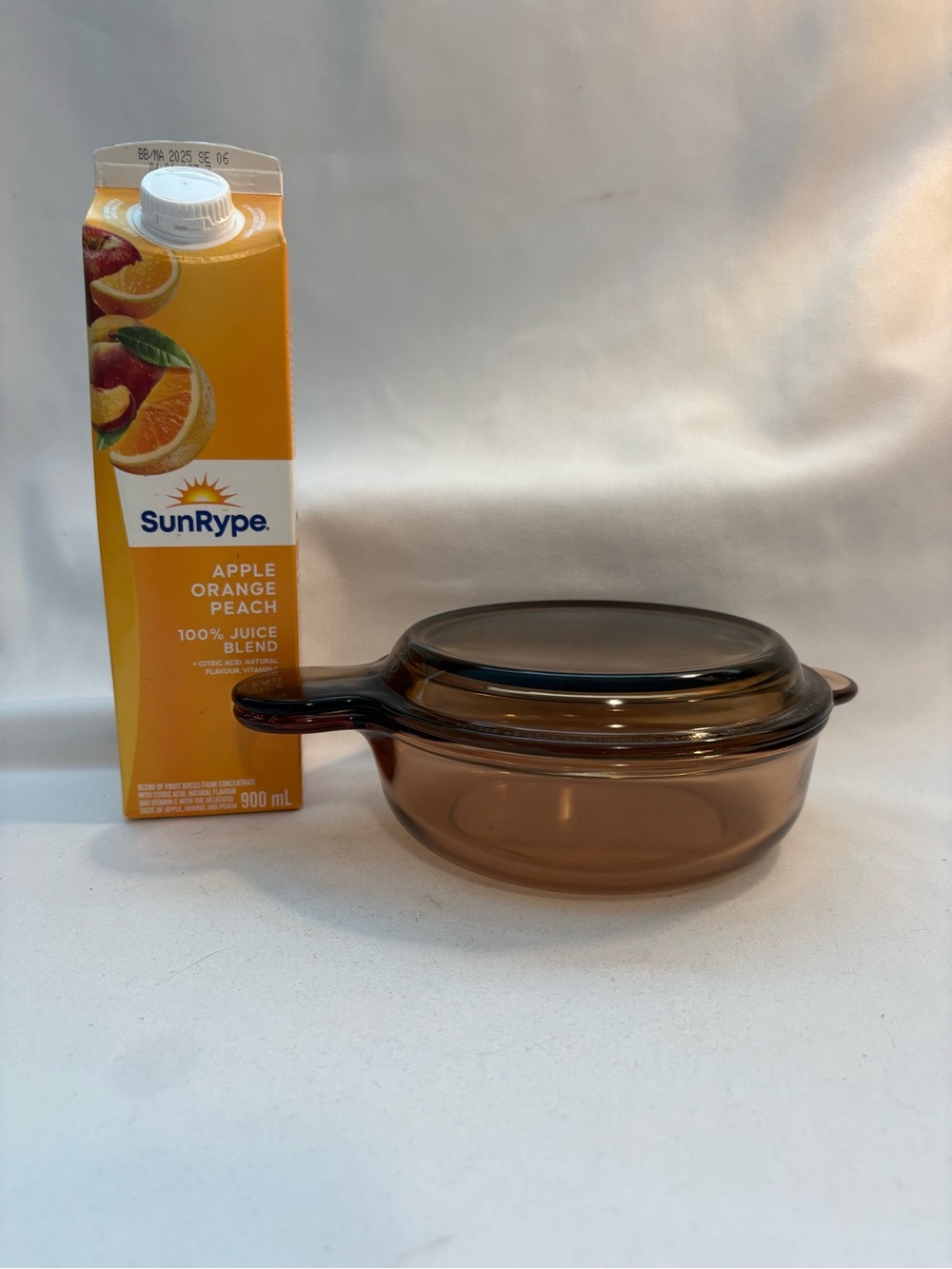 Pyrex visions, V 240-B, grab it individual lid casserole dish